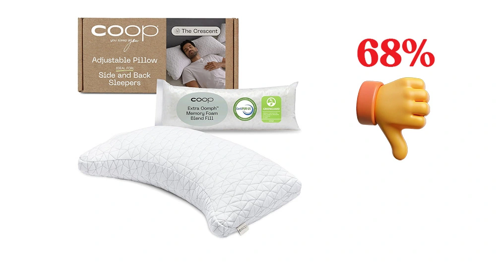 coop crescent pillow